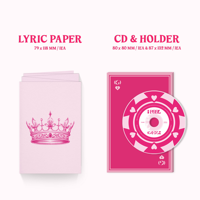 9TH MINI ALBUM  I feel Queen Ver./(G)I-DLE