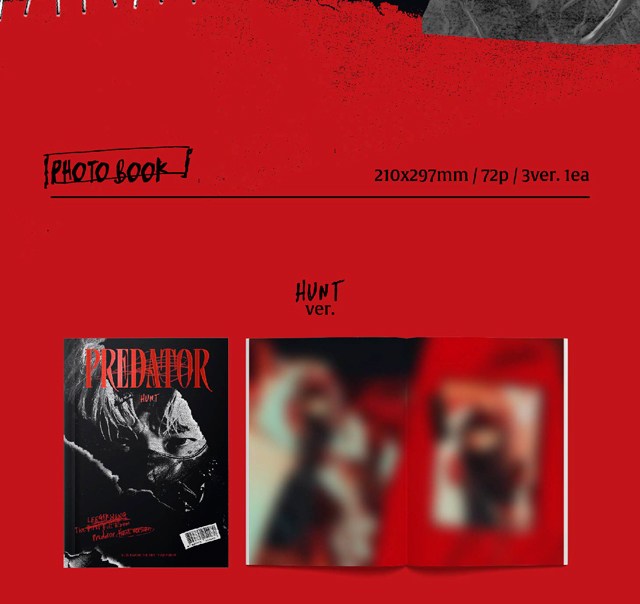 LEE GIKWANG 3ST FULL ALBUMPredatorHUNT ver./LEE GIKWANG /  HIGHLIGHT  BEAST