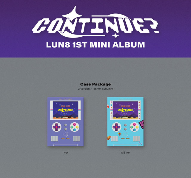 1ST MINI ALBUM CONTINUE? LUN8