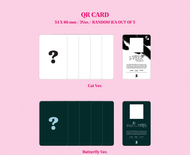 I feel PocaAlbum Ver. (G)I-DLE