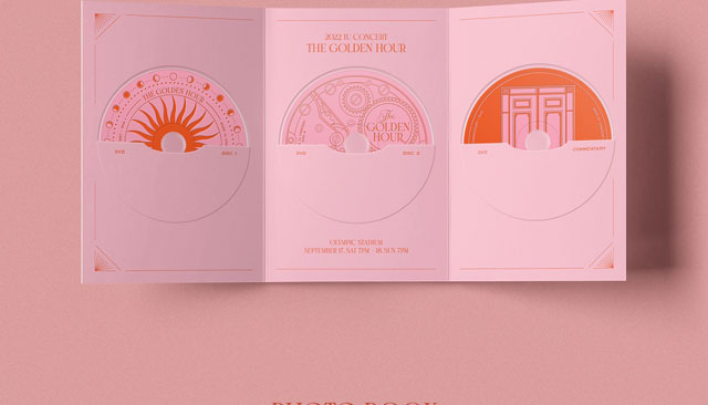 2027  IU Concert The Golden Hour  Under The Orange Sun DVD IU