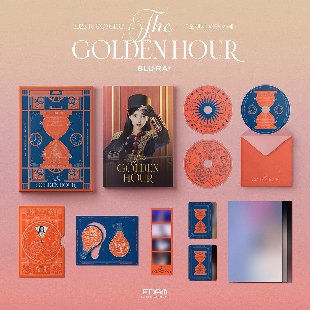 2022 IU Concert The Golden Hour  Under The Orange Sun Blu-ray IU