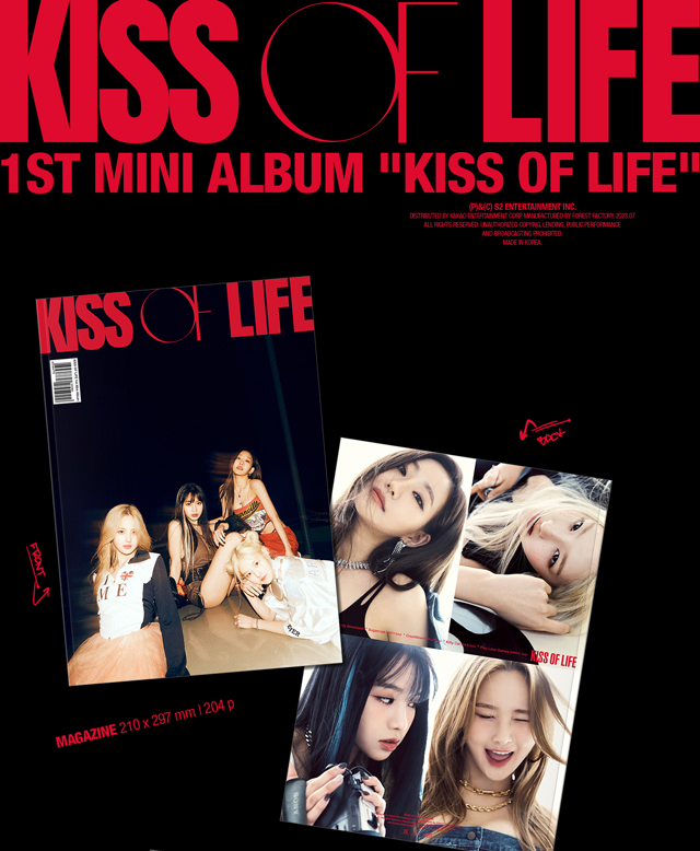 1ST MINI ALBUM KISS OF LIFE KISS OF LIFE