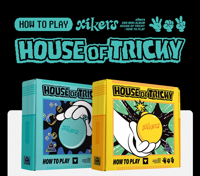 2ND MINI ALBUM HOUSE OF TRICKY HOW TO PLAY HIKER ver. xikers