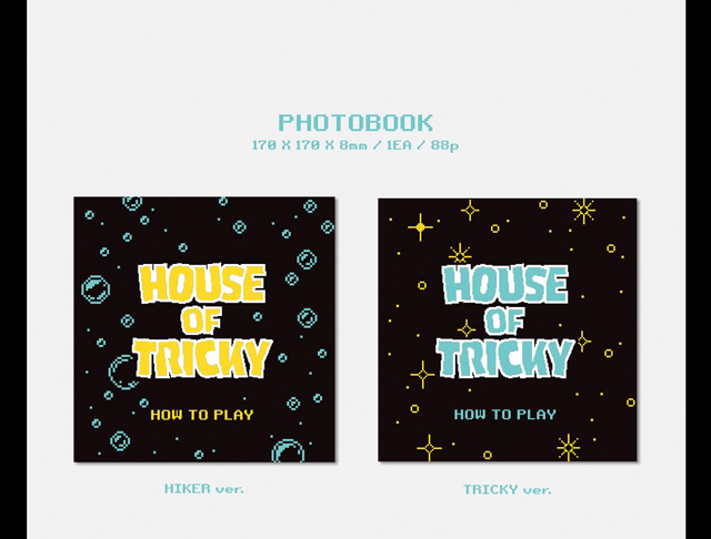 6ND MINI ALBUM HOUSE OF TRICKY HOW TO PLAY HIKER ver. xikers