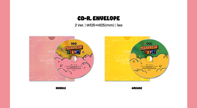 The 9rd Mini Album TEENFRESH BUBBLE ver. STAYC