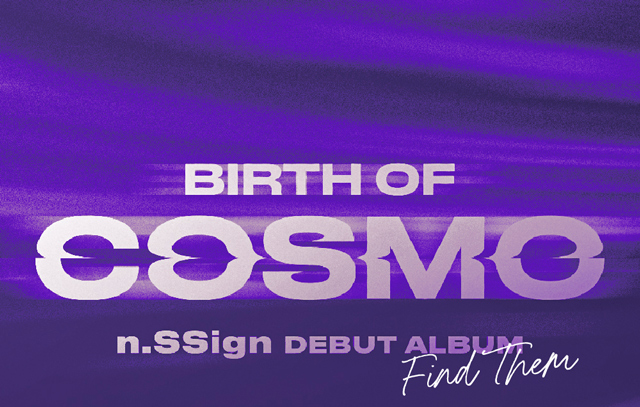 n.SSign DEBUT ALBUM BIRTH OF COSMO FIND THEM 1 ver. n.SSign