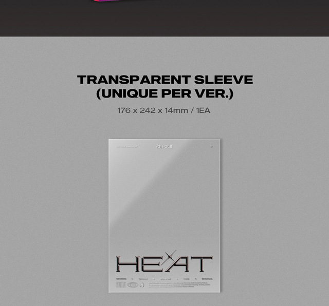 SPECIAL ALBUM HEAT BLAZE VER. (G)I-DLE