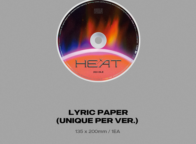 SPECIAL ALBUM HEAT BLAZE VER. (G)I-DLE