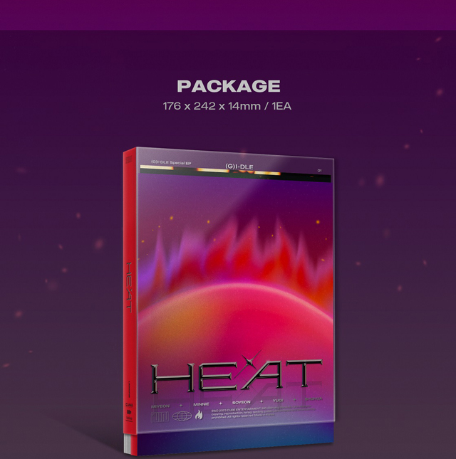 SPECIAL ALBUM HEAT FLARE VER. (G)I-DLE