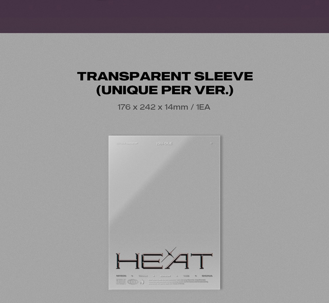 SPECIAL ALBUM HEAT FLARE VER. (G)I-DLE