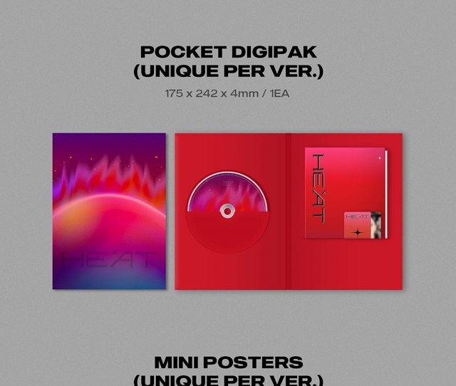 SPECIAL ALBUM HEAT FLARE VER. (G)I-DLE