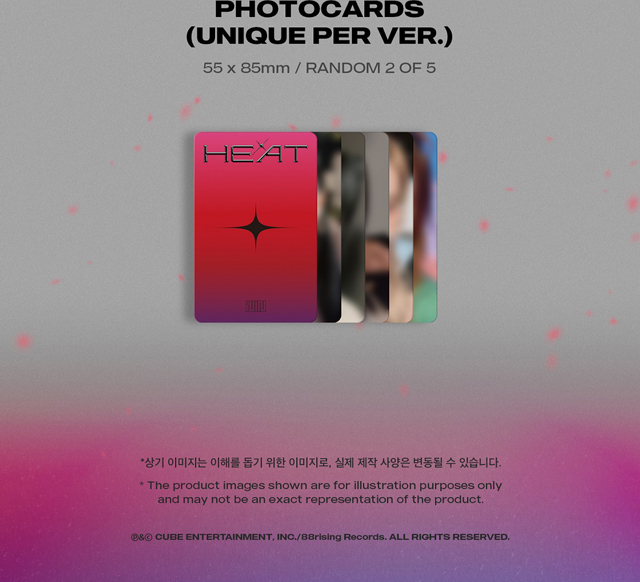 SPECIAL ALBUM HEAT FLARE VER. (G)I-DLE