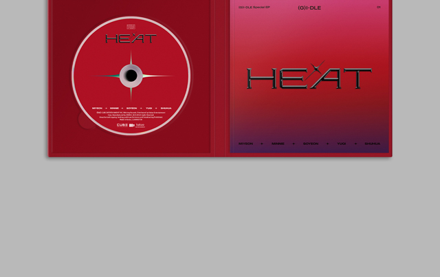 SPECIAL ALBUM HEAT DIGIPAK Group Ver. (G)I-DLE