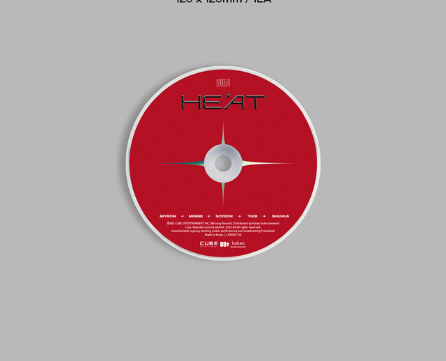 SPECIAL ALBUM HEAT DIGIPAK Group Ver. (G)I-DLE