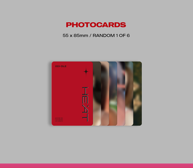 SPECIAL ALBUM HEAT DIGIPAK Group Ver. (G)I-DLE