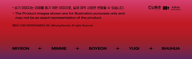 SPECIAL ALBUM HEAT DIGIPAK Group Ver. (G)I-DLE
