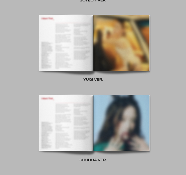 SPECIAL ALBUM HEAT DIGIPAK Member Ver. ߥ ver. (G)I-DLE