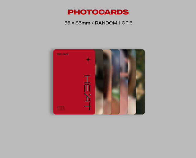 SPECIAL ALBUM HEAT DIGIPAK Member Ver. ߥ ver. (G)I-DLE