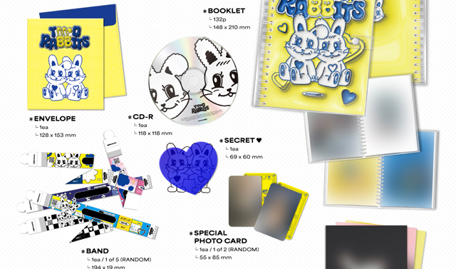 2ST MINI ALBUM TWO RABBITS MAMAMOO +