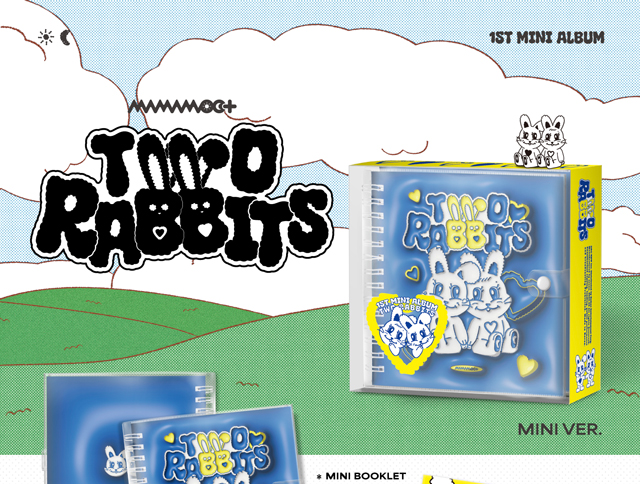 1ST MINI ALBUM TWO RABBITS MINI Ver. MAMAMOO +