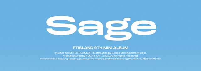 FTISLAND 9TH MINI ALBUM Sage FTISLAND