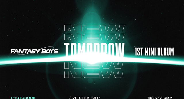 MINI ALBUM NEW TOMORROW A ver. FANTASY BOYS