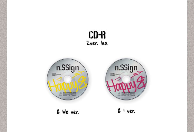 6nd MINI ALBUM Happy & & WE ver. n.SSign