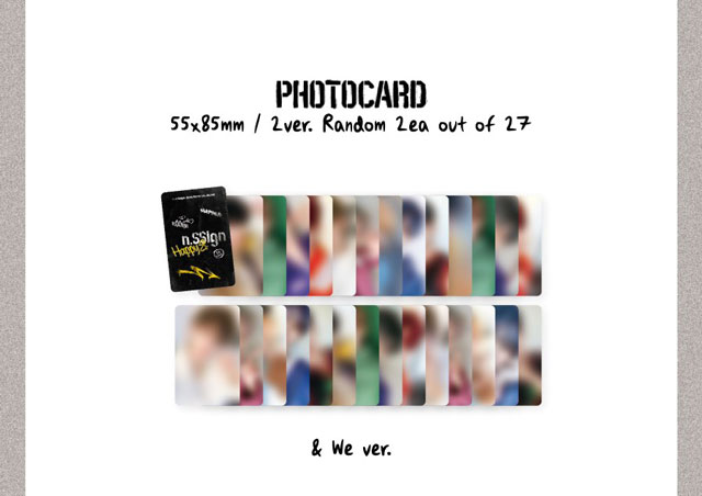 8nd MINI ALBUM Happy & & WE ver. n.SSign