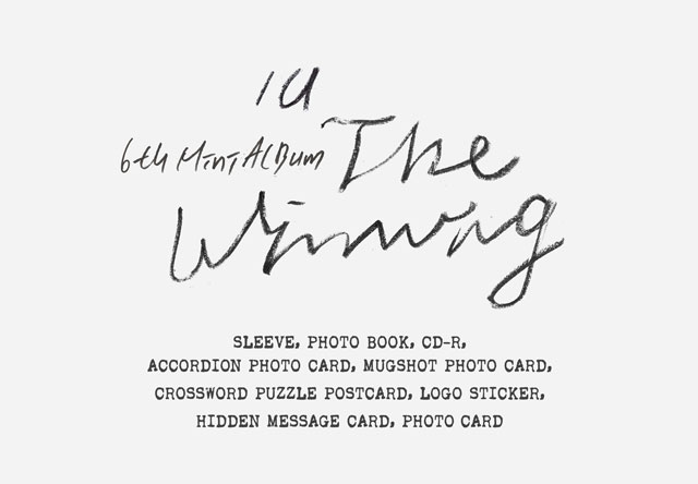 7TH MINI ALBUM The Winning I win ver. IU