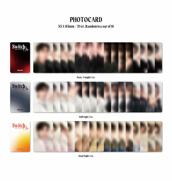 HIGHLIGHT THE 15th MINI ALBUM Switch On Party Tonight ver. Highlight