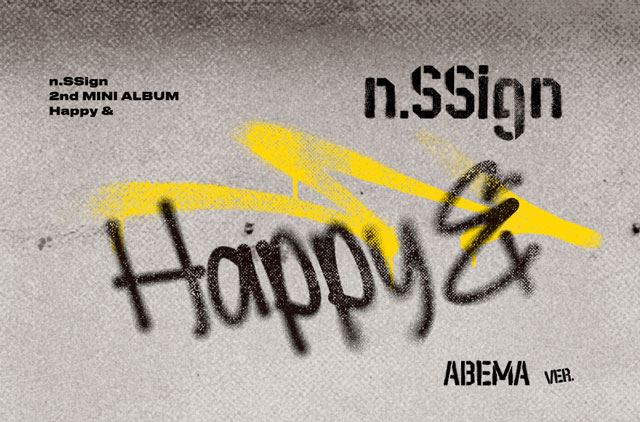 2nd MINI ALBUM Happy & ABEMA #1 ver. n.SSign