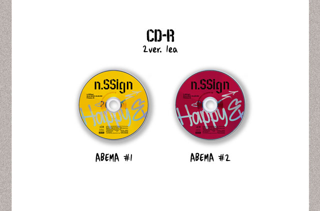 2nd MINI ALBUM Happy & ABEMA #5 ver. n.SSign