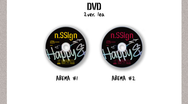 2nd MINI ALBUM Happy & ABEMA #6 ver. n.SSign