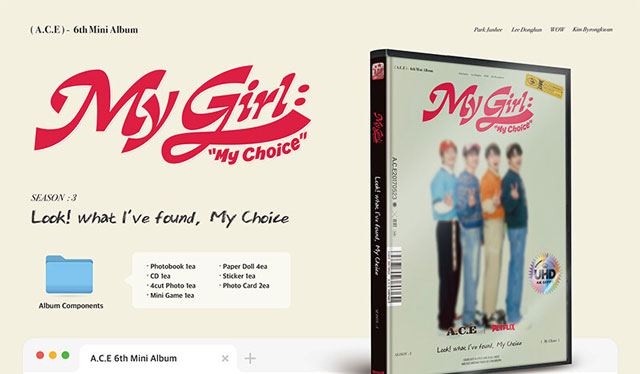 My Girl My Choice My Girl Season 3 Look! what I've found, My Choice A.C.E