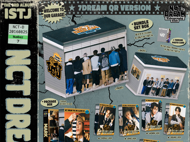 安心の日本国内発送 3RD FULL ALBUM ISTJ 7DREAM QR Ver. SMART