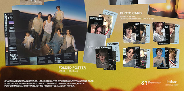 1st ALBUM ODYSSEY PACKAGE VER. EARTH ver. RIIZE