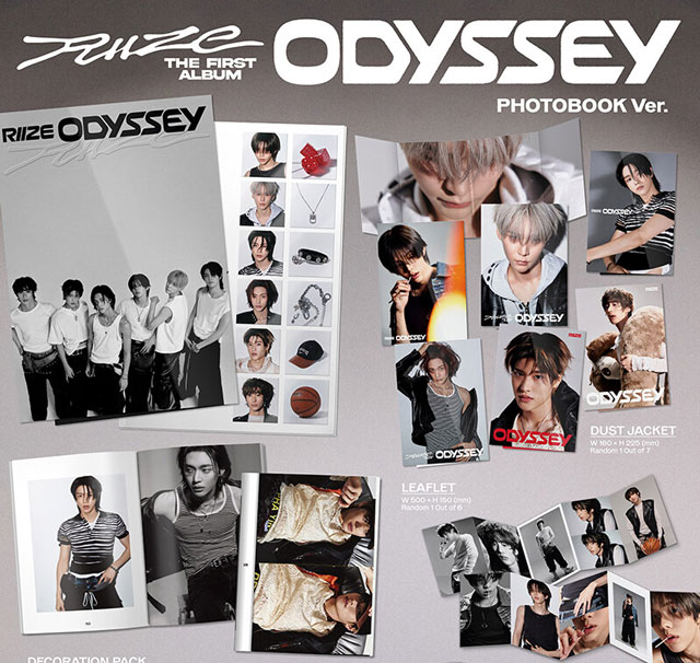 1st ALBUM Odyssey PHOTOBOOK Ver.  RIIZE