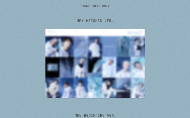 SEVENTEEN 4th Album Repackage 'SECTOR 32'NEW HEIGHTS ver./SEVENTEEN