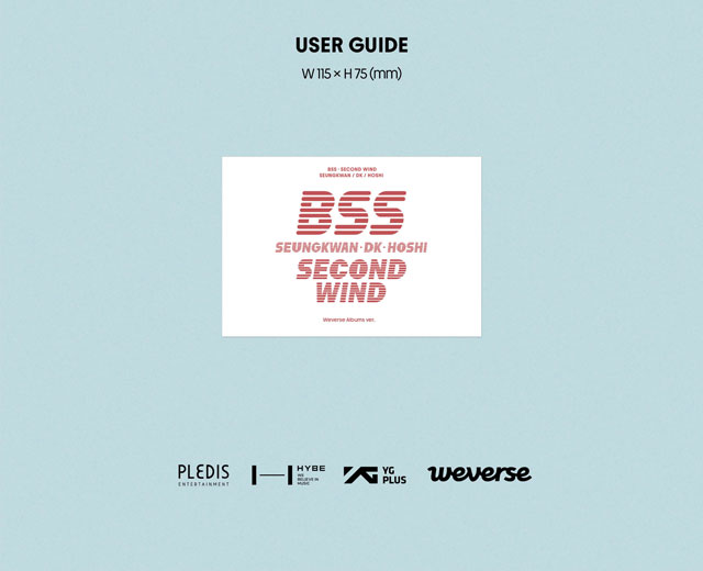 SECOND WIND' Weverse Albums ver./BSS (SEVENTEEN)
