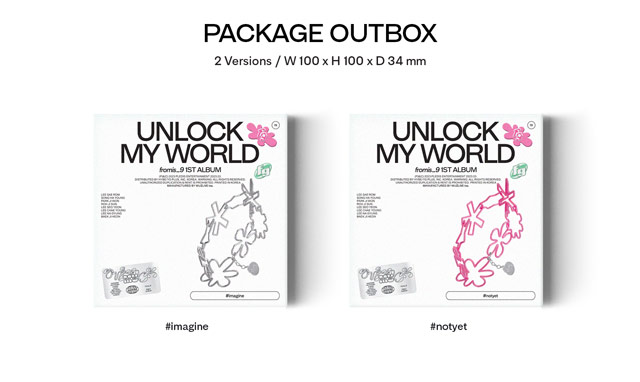 1st fromis_9 Unlock My World KiT ver. fomis_11