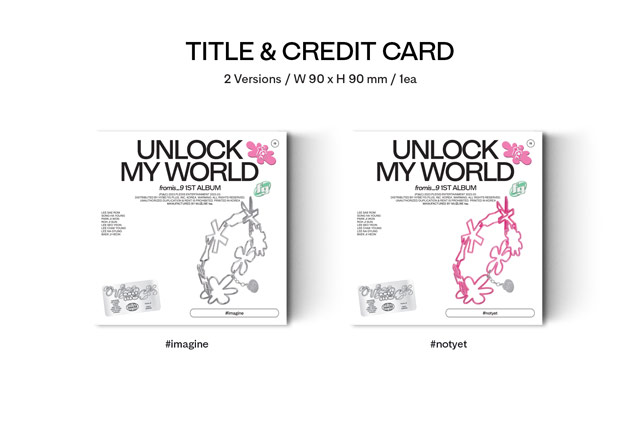 1st fromis_9 Unlock My World KiT ver. fomis_12