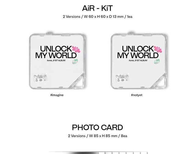 1st fromis_9 Unlock My World KiT ver. fomis_13