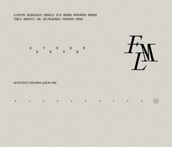 SEVENTEEN 10th Mini Album FML