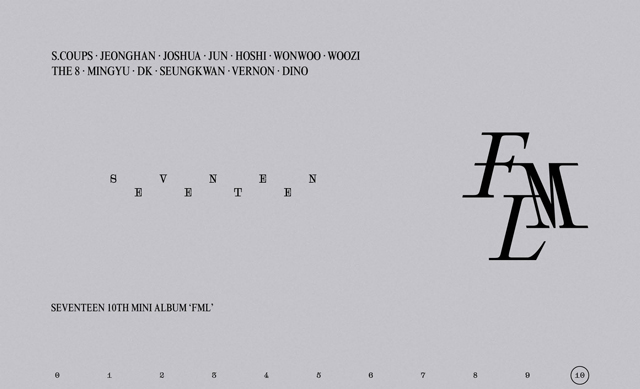 10th Mini Album FML Carat Ver./SEVENTEEN