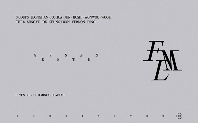 SEVENTEEN 10th Mini Album 'FML'(Weverse Albums ver.)/SEVENTEEN