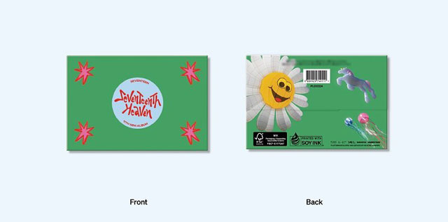 SEVENTEEN 14th Mini Album SEVENTEENTH HEAVEN Weverse Albums ver. SEVENTEEN