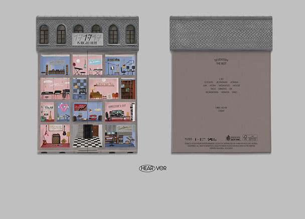 SEVENTEEN BEST ALBUM '17 IS RIGHT HERE' HERE ver. SEVENTEEN
