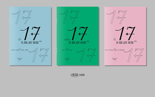 SEVENTEEN BEST ALBUM '17 IS RIGHT HERE' HERE ver. SEVENTEEN