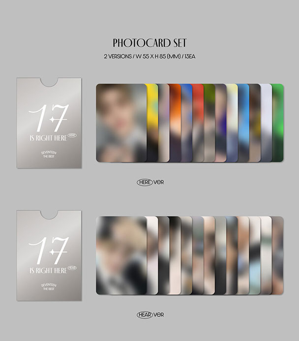 SEVENTEEN BEST ALBUM '17 IS RIGHT HERE' HERE ver. SEVENTEEN